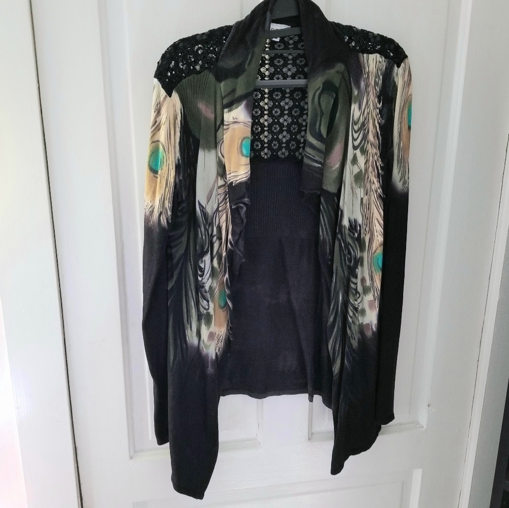 Adore Sweater Cardigan Size Med